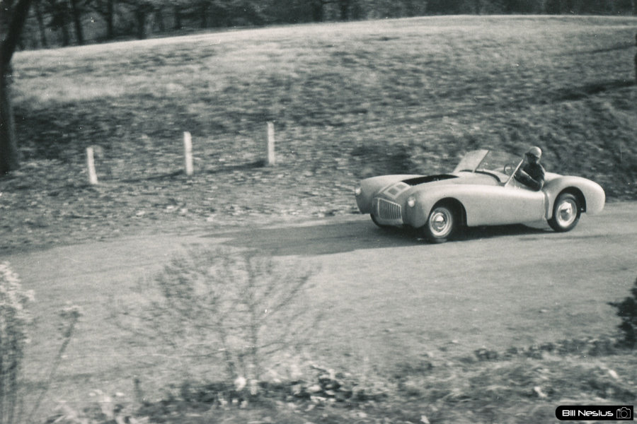 1952 Glasspar G2 possible at Janesville The Devils Staircase Hillclimb Oct 26th 1952. / 544E_0010 / 