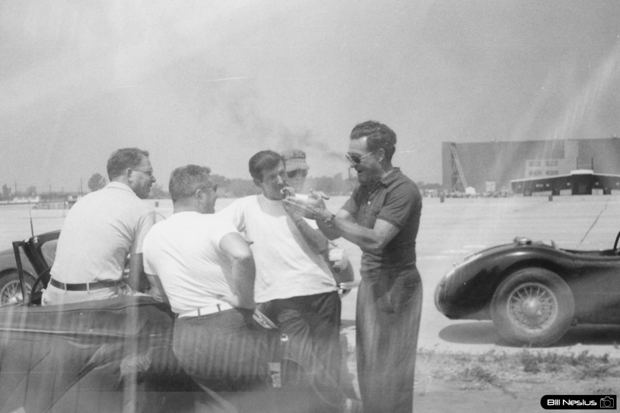Briggs Cunningham at Lockbourne AFB August 1954 / 677L_0006 / 