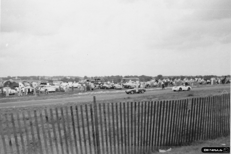 Osca Number 91 driven by James Simpson at Wilmot Hills 2nd Annnual relaxed Road Race, August 1, 1954 / 677L_0013 / 
