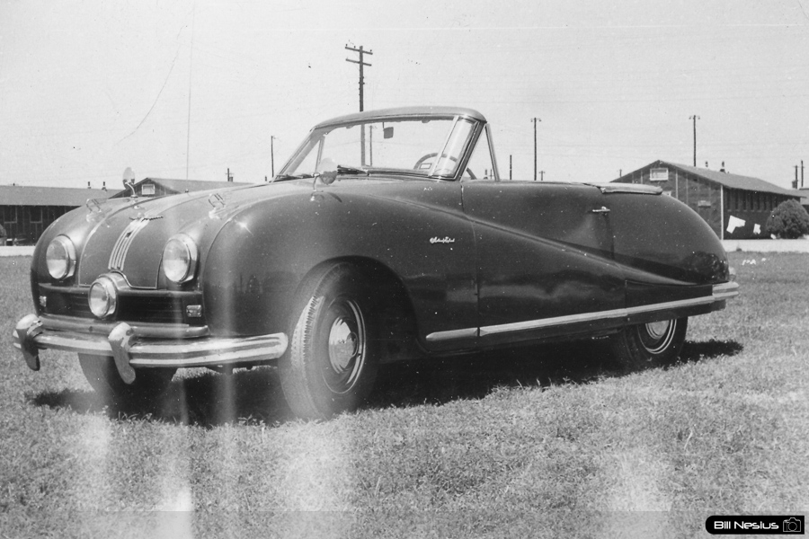 Dad's A90 Austin, photo stamped May 1952 / 735A_0003 / 
