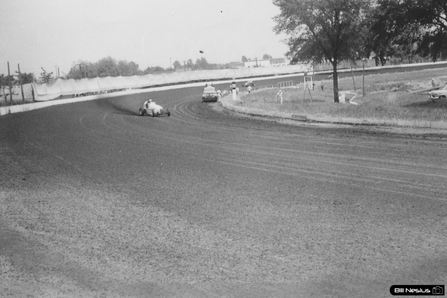 Milwaukee Mile before it was paved. Possibly 1953 / 902K_0004 / 