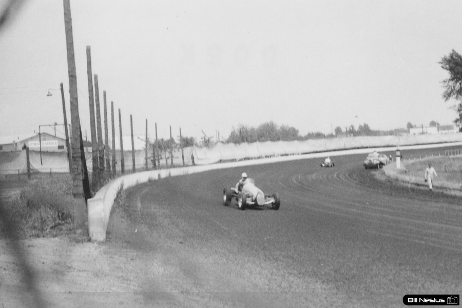 Milwaukee Mile before it was paved. Possibly 1953 / 902K_0006 / 