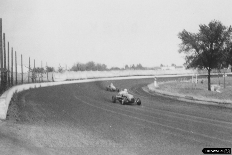 Milwaukee Mile before it was paved. Possibly 1953 / 902K_0008 / 
