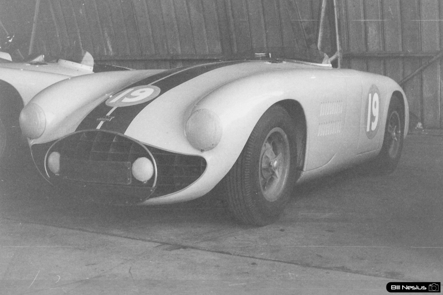 Cunningham C5-R Number 19 driven by Charles Moran at Walterboro National Championship Sports Car Race March 10th 1956 / 952_0009 / 