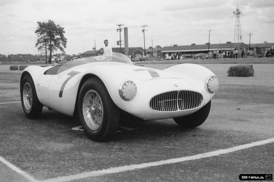 Maserati A6GCS Number 7 driven by Ted Boynton at Walterboro National Championship Sports Car Race March 10th 1956 / 952_0011 / 