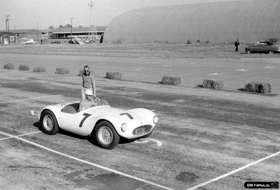 Maserati A6GCS Number 7 driven by Ted Boynton at Walterboro National Championship Sports Car Race March 10th 1956 / 952_0013 / 