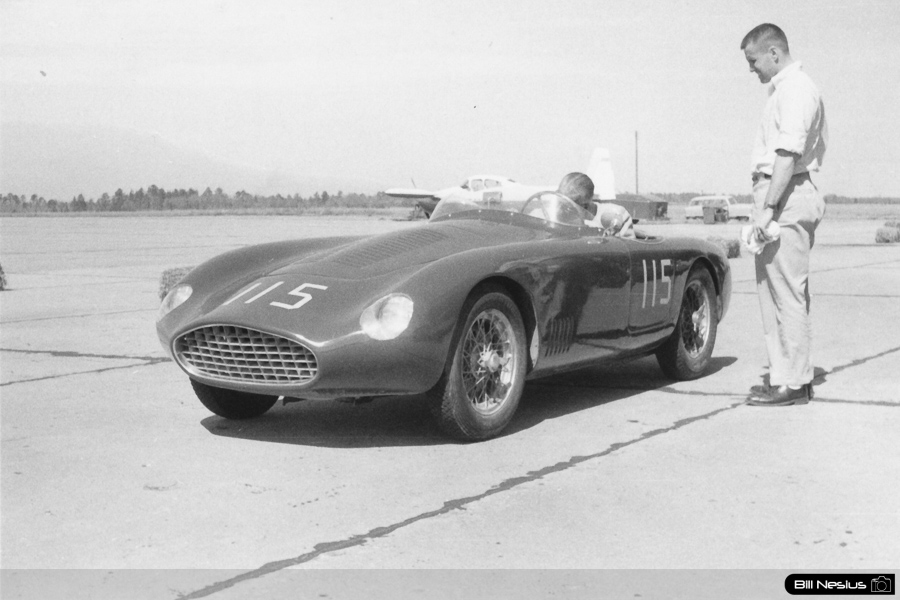 Ferrari 500 Mondial Number 115 driven by James Johnston at Walterboro National Championship Sports Car Race March 10th 1956 / 952_0020 / 