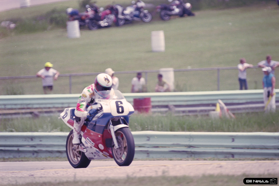 Dave Kieffer on the Number 6 Honda RC30 / FLM_6804 / 