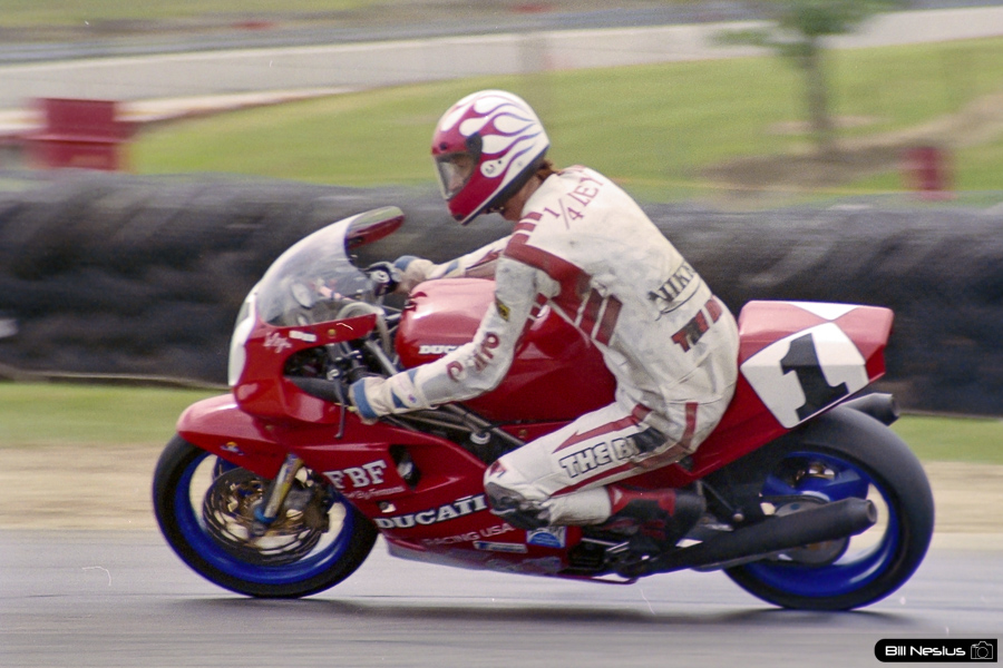 Dale Quarterly on the Number 1 Fast by Ferracci Ducati 851 / FLM_7733 / 