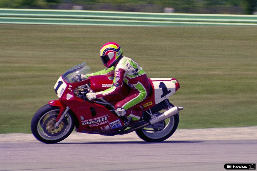 Jamie James on the Number 1 Fast by Ferracci Ducati 851 / FLM_6418 / 1