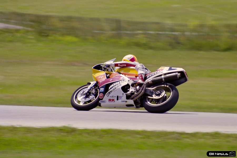 Randy Renfrow on the Number 5 Commonwealth Racing Honda RC30
 / FLM_6430 / 3