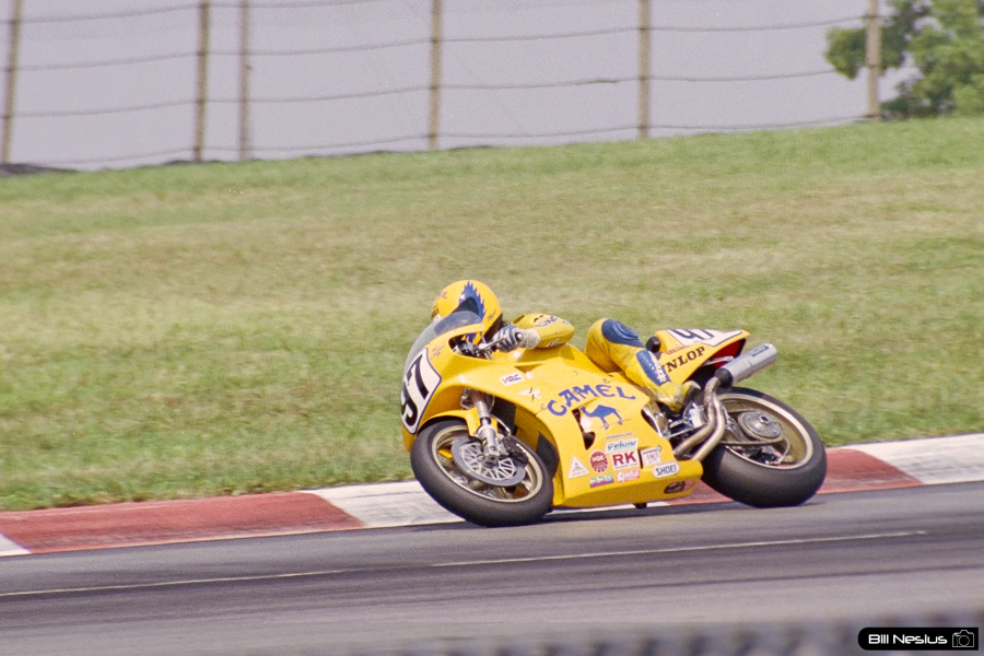 Miguel DuHamel on the Number 97 HRC Honda RC30 / FLM_7766 / 3