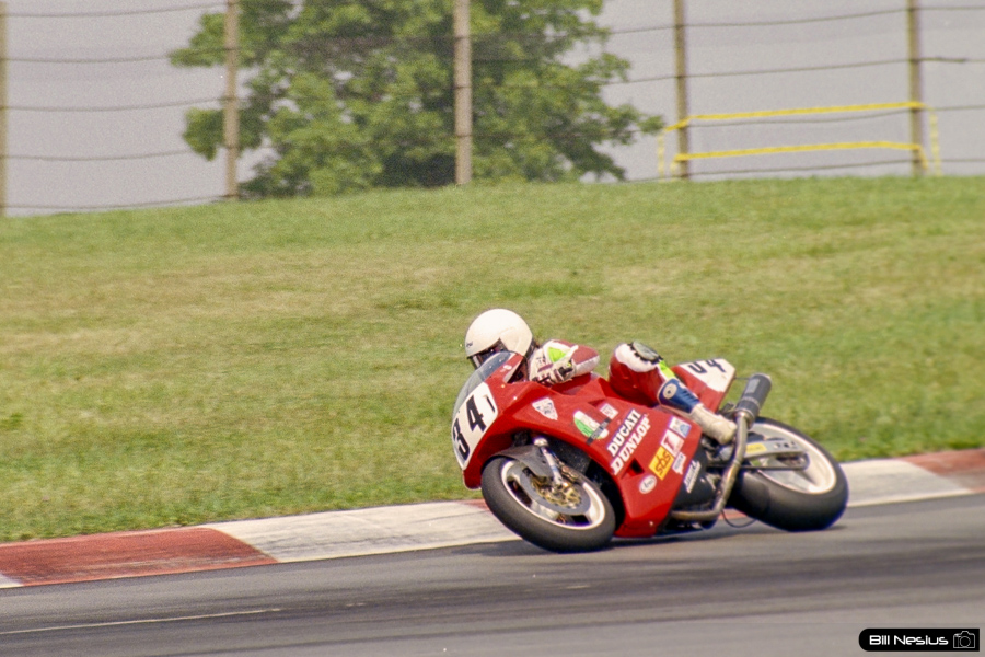 Pascal Picotte on the Number 34 Fast by Ferracci Ducati 851 / FLM_7767 / 2