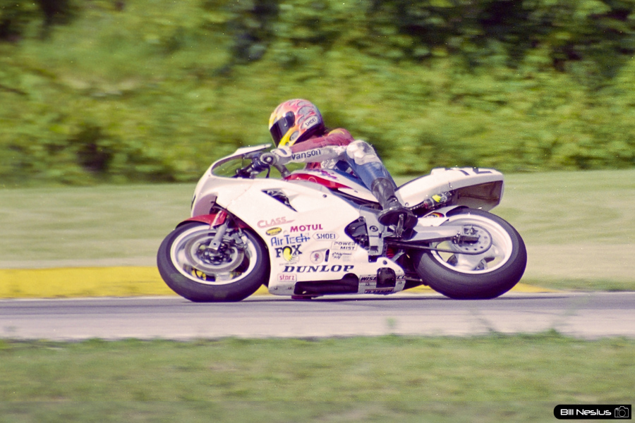 Number 12 Kawasaki ZX-7R / FLM_6881 / 2