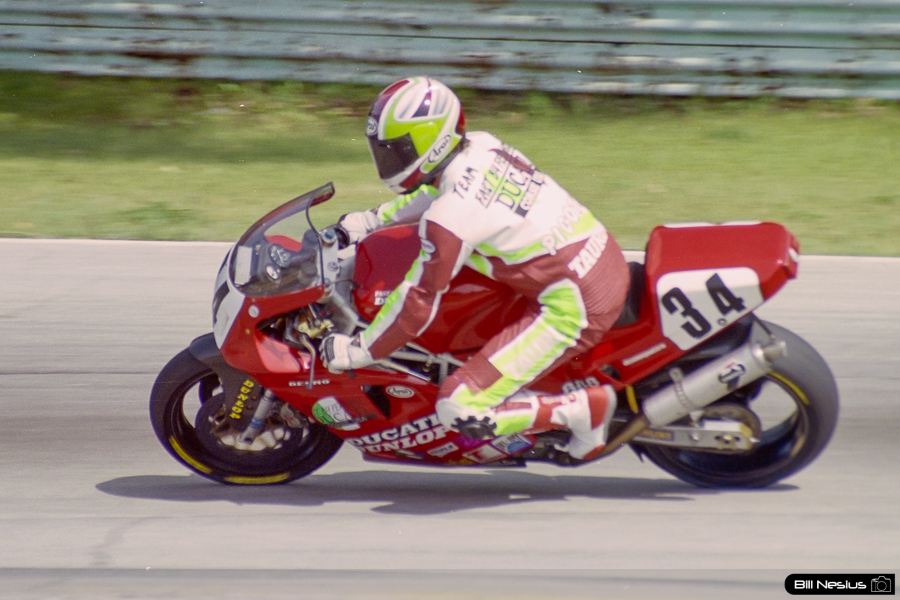 Pascal Picotte on the Number 34 Fast by Ferracci Ducati 851 / FLM_7482 / 