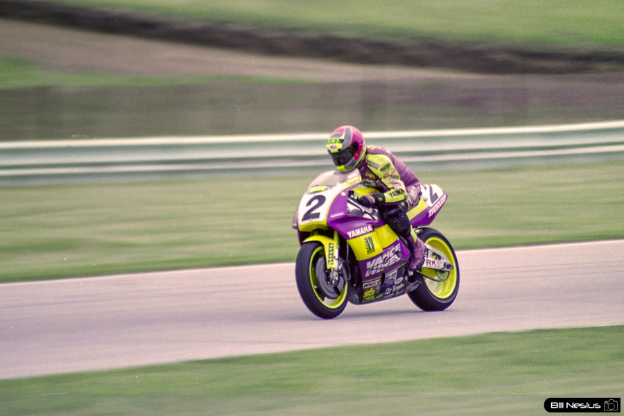 Jamie James on the Number 2 Vance & Hines Yamaha FZR750R / FLM_7580 / 3