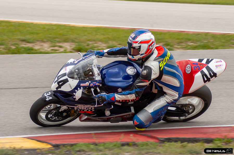 Kevin Schwantz on the Number 44 Suzuki GSX-R600X - 2005 Formula Xtreme / DSC_5017 / 