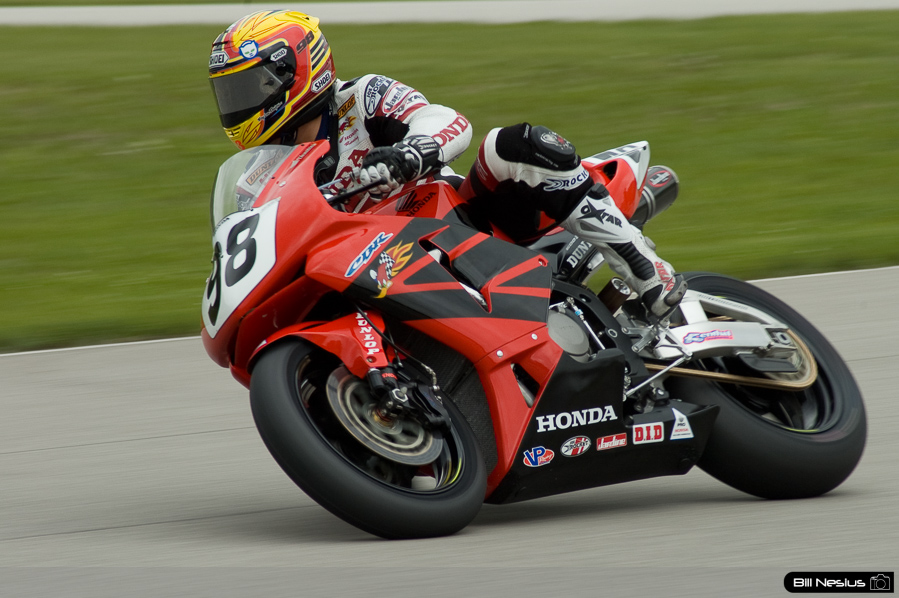 Jake Zemke in the bend at Road America, Elkhart lake, WI / DSC_5063 / 3
