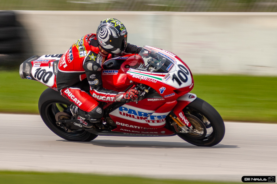 Neil Hodgson on the Number 100 Parts Unlimited Ducati 999R / DSC_1255 / 3