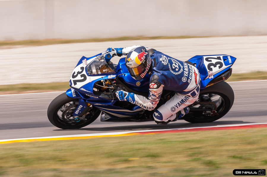Eric Bostrom on the Number 32 Yamaha Motor Corp Yamaha YZF-R1 / DSC_1023 / 4