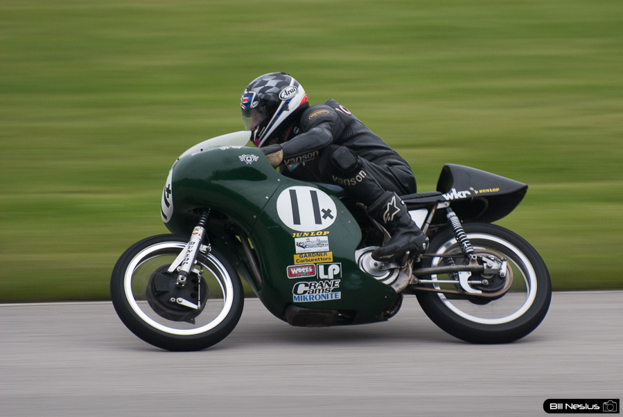 1962 Petty Manx #11X ridden by Pat Mooney in turn 9 at Road America, Elkhart Lake, WI / DSC_2722 / 4