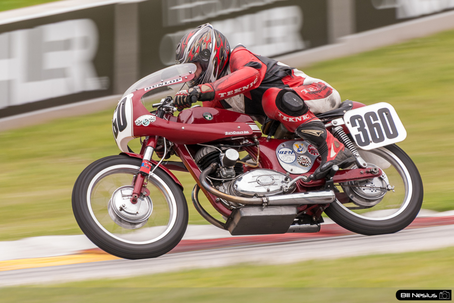 1972 Puck #360 Ridden By Matthew Quirk in turn 7 at Road America, Elkhart Lake, WI - AHRMA 2010 / DSC_3087 / 4