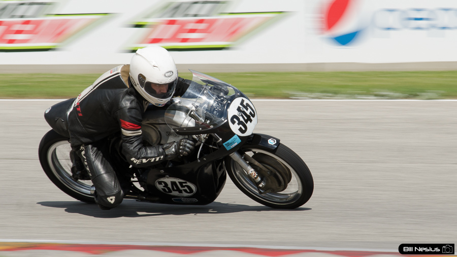 NYC Norton No.345 ridden by Jon Thorndike at Road America T7 / DSC_3427 / 4