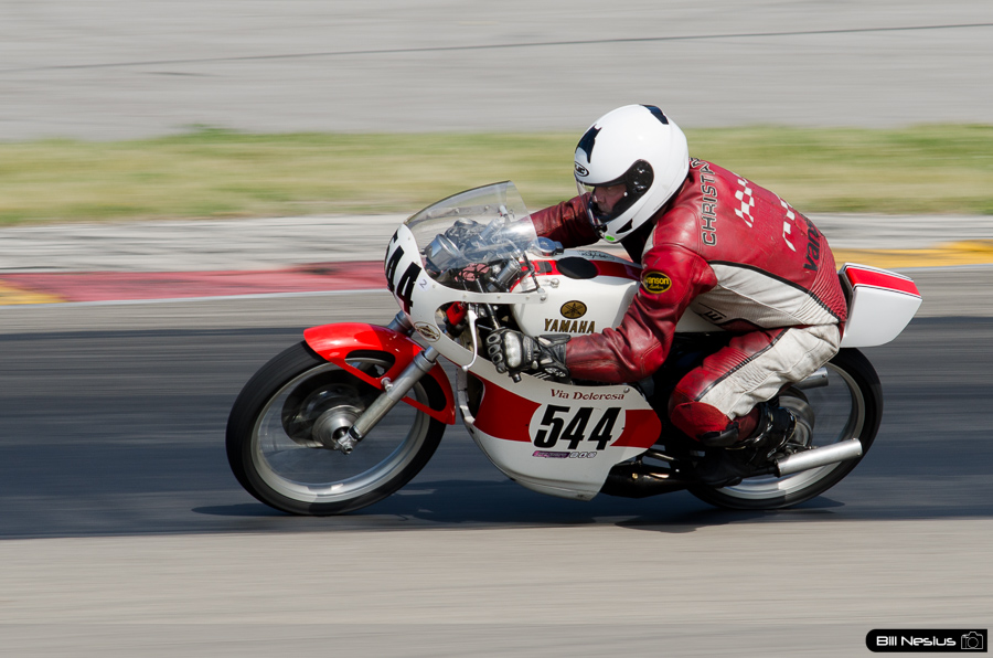 Glen Christianson on a Yamaha No 544 in turn 6, Road America Elkhart Lake, WI / DSC_5146 / 4