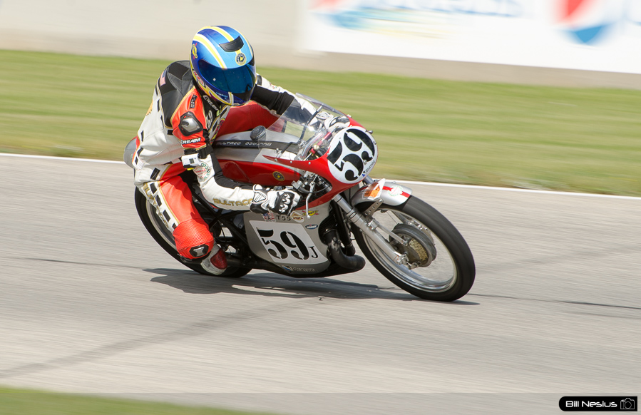 Bultaco Number 59 in turn 7. Road America - AHRMA - 2017 / DSC_6077 / 4