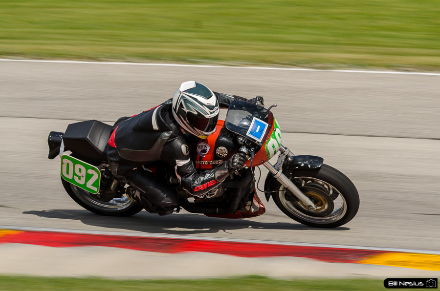 Moto Guzzi Number 092 in turn 7. Road America - AHRMA - 2017 / DSC_6176 / 4