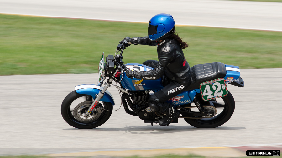 Honda #42w at Road America, Elkhart Lake, WI in the bend / DSC_8256 / 4