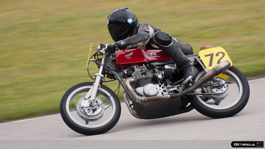 Jack Mattlin on a 1972 Honda, No 297 in the bend, Road America, Elkhart Lake, WI / DSC_9384 / 4