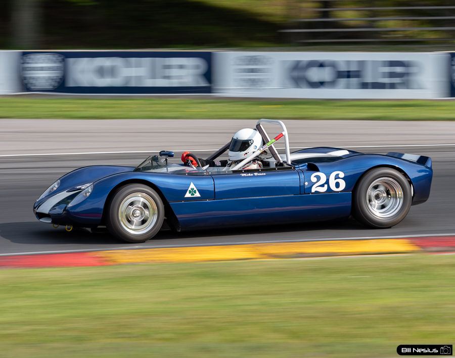 1964 LaBoa CSR Number 26 driven by Mike Besic at Road America, Elkhart Lake, WI Turn 6 - KIC 2017 / DSC_3372 / 4