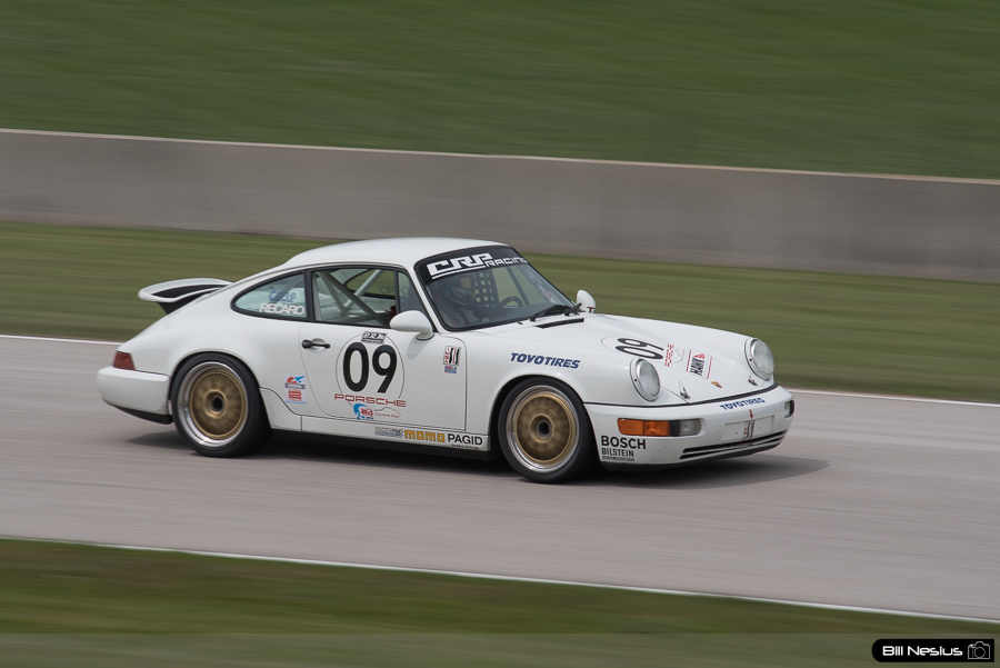 1992 Porsche 964 Cup #09 between turns 3-4 / DSC_4118 / 4