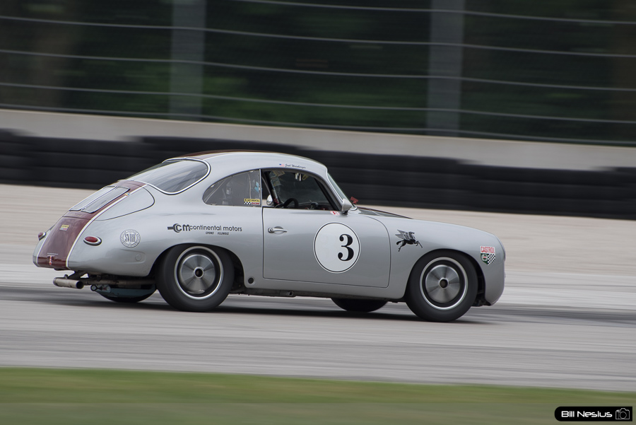 1965 Porsche 356B #3 in turn 1 driven by Joel Weinberger / DSC_4791 / 4