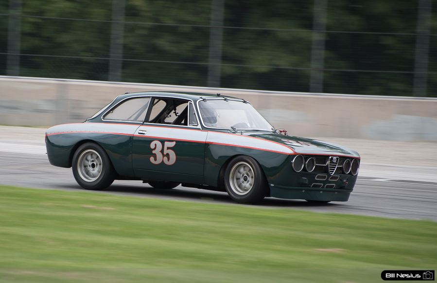 1969 Alfa Romeo GTV #35 in turn 1 / DSC_5226 / 4