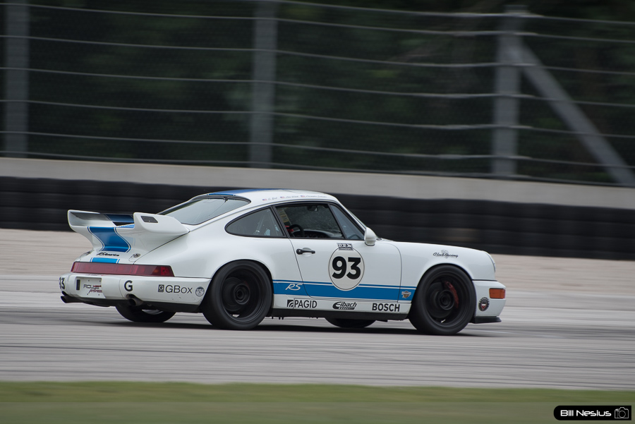 1993 Porsche 964 RS America #93 in turn 1 / DSC_5486 / 4