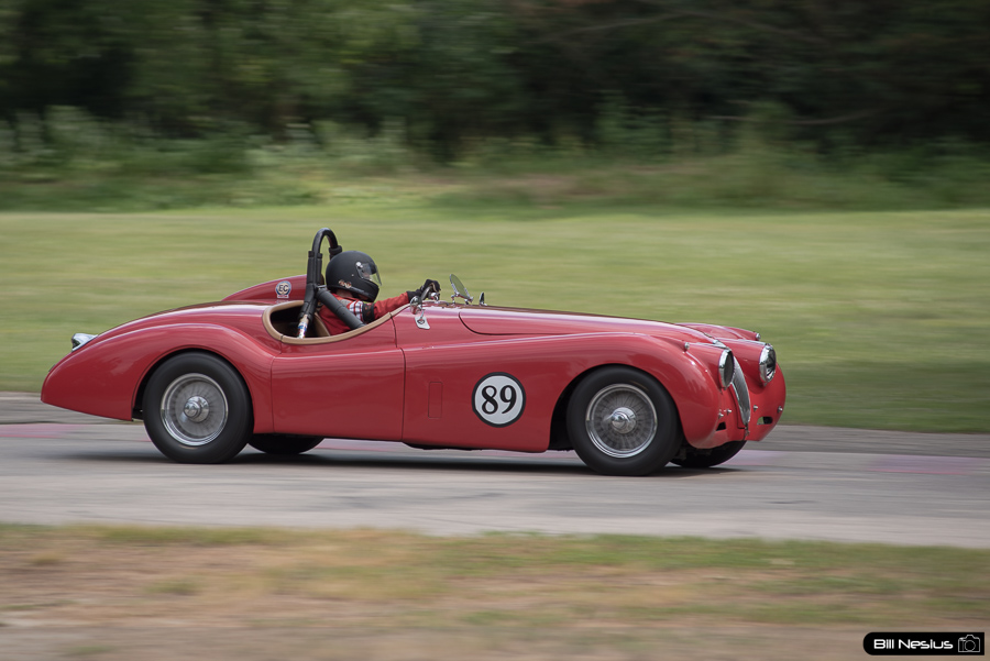 1954 Jaguar XK120 Number 89 driven by Charles Rydberg at Blackhawk Farms Raceway Turn 4 - VSCDA - 2017 / DSC_1564 / 4