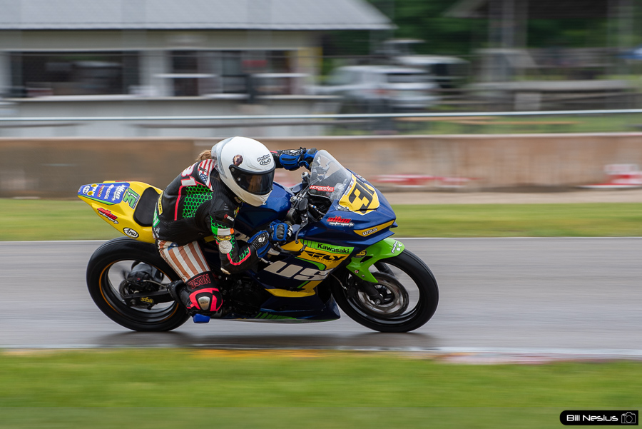 Kayla Yaakov on the Number 31 Altus Motorsports Racing Kawasaki Ninja 400 / DSC_1114 / 4