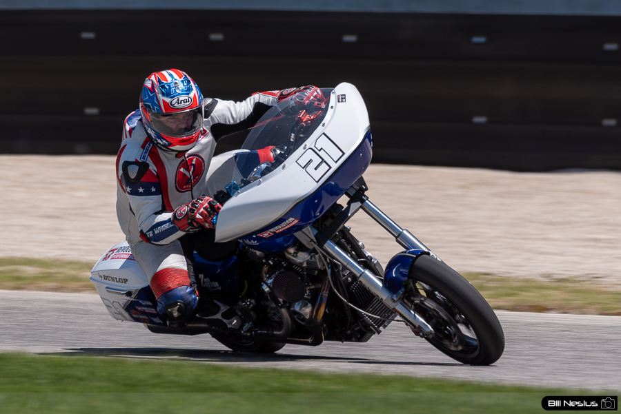 Zack Nation on the Number 21 Zack Nation Racing Revolution Performance Harley-Davidson Electra Glide / DSC_7376 / 3