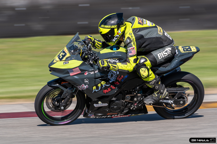 Ivan Rivera on the Number 83 A.I.R. Onze Moto Racing Team Kawasaki Ninja 400 / IMG_2510 / 4