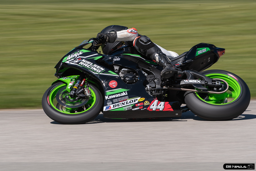 Justin Miest on the Number 44 Nielsen Racing Kawasaki ZX-10R / IMG_4450 / 4