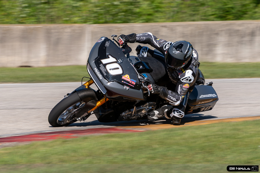 Travis Wyman on the Number 10 H-D Screamin' Eagle Harley-Davidson Road Glide / IMG_4672 / 4