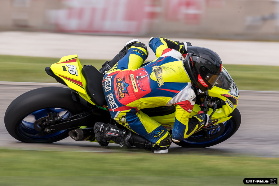 Diego Perez on the Number 35 PDR Motorsports Yamaha YZF-R6 / IMG_4967 / 4