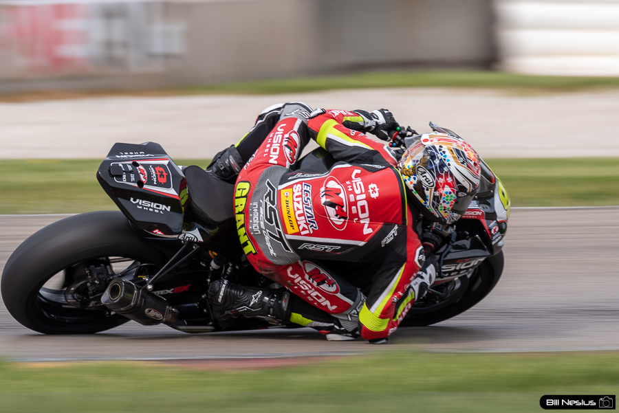 Liam Grant on the Number 90 Vision Wheel M4 ECSTAR Suzuki GSX-R750 / IMG_5072 / 3