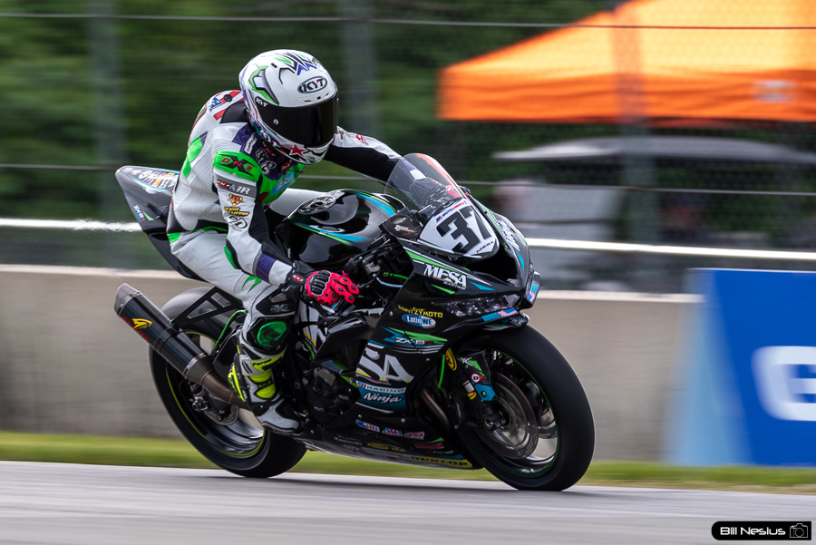 Stefano Mesa on the Number 37 Mesa37 Racing Kawasaki Ninja 650 / IMG_5167 / 3