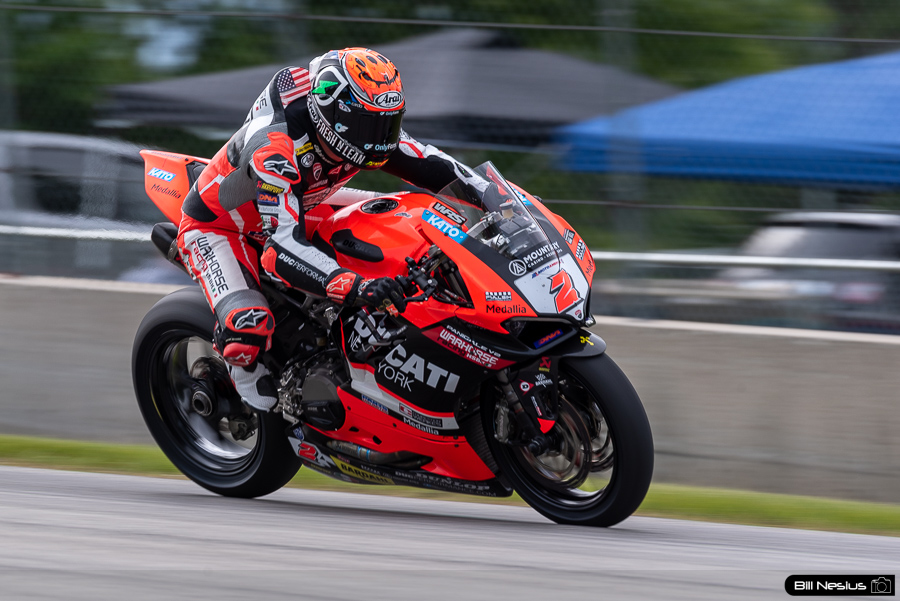 Josh Herrin on the Number 2 Warhorse HSBK Racing Ducati Panigale V2 / IMG_5177 / 3
