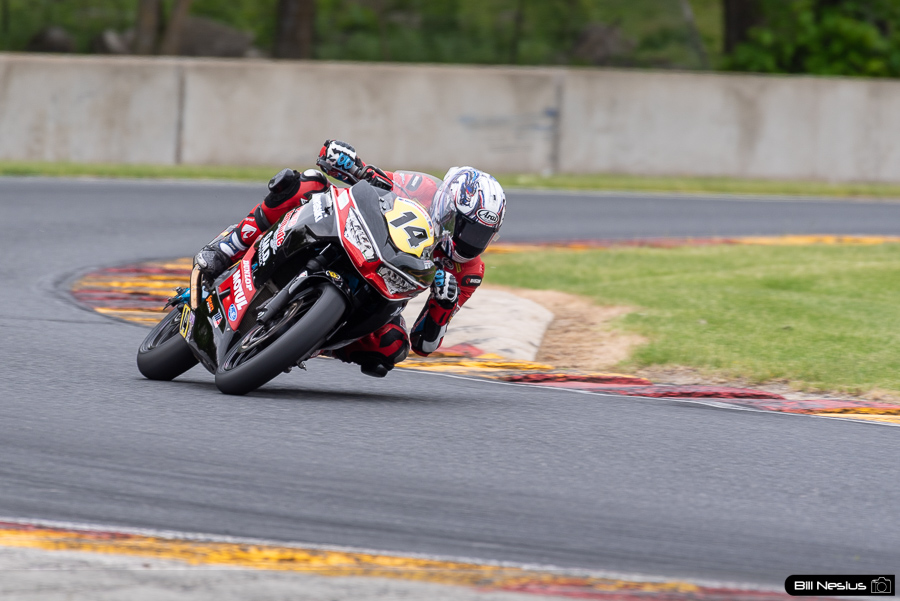Chase Black on the Number 14 Pure Attitude Racing Kawasaki Ninja 40 / IMG_5738 / 2