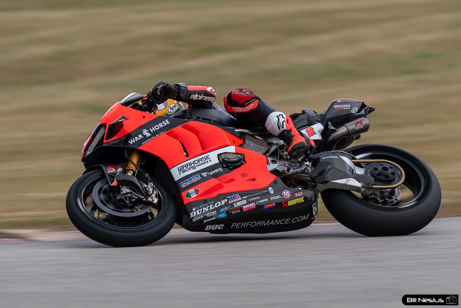 Josh Herrin on the Number 2 Warhorse HSBK Racing Ducati Panigale V4R  / DSC_6065 / 3