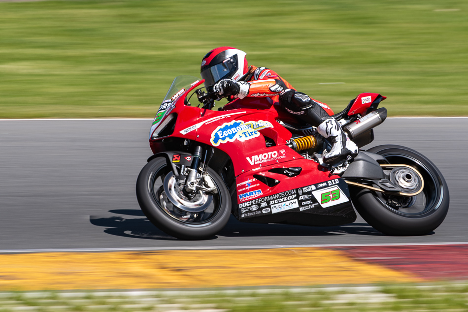 Darryn Binder on the Number 53 Ducati Panigale V2 - IMG_0144 / 3